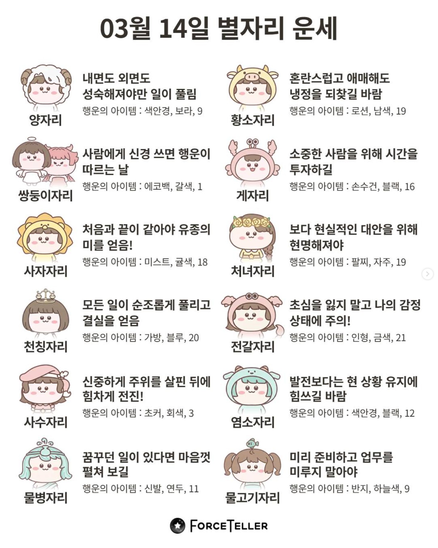 별자리 운세